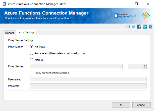 SSIS Azure Functions connection